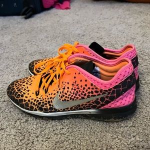 🔥Nike trainers pink & orange ombré 🔥